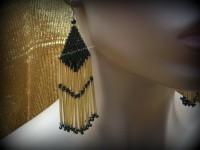 Boucles d'oreilles amérindiennes 